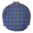 画像1: 90-00's ST JOHN'S BAY ヘビーネルシャツ "Blue Plaid" (1)