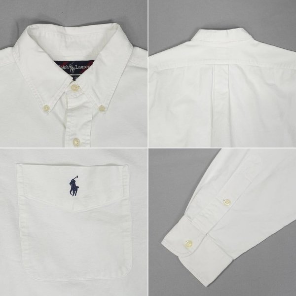 画像3: 90's Polo Ralph Lauren ボタンダウンシャツ “BIG SHIRT / sizeM” (3)