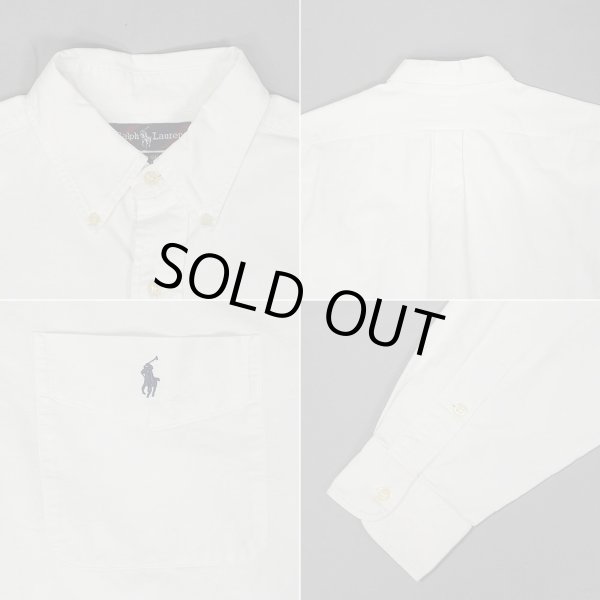 画像3: 90's Polo Ralph Lauren ボタンダウンシャツ “BIG SHIRT / sizeM” (3)