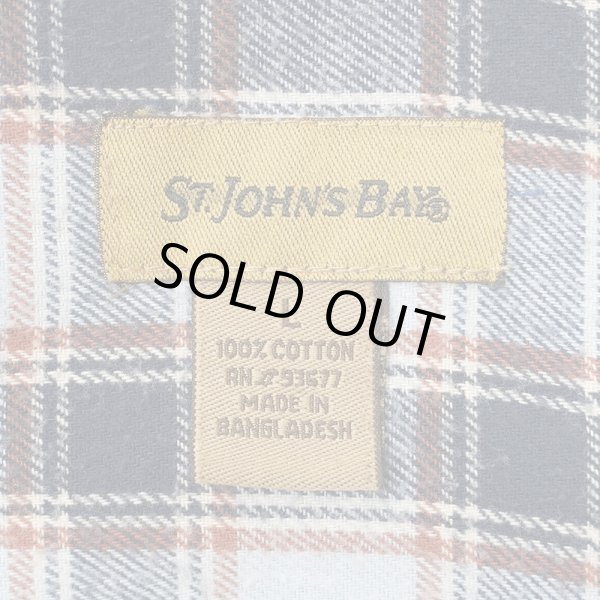 画像2: 00's ST JOHN'S BAY フランネルシャツ (2)