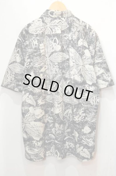 画像2: 90's LANDS' END コットンハワイアンシャツ (2)