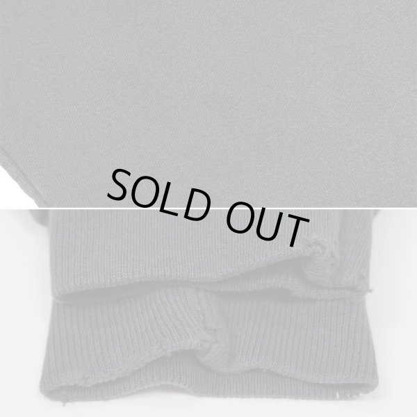 画像5: 90's Champion カレッジプリント 前Vスウェット "FADE BLACK" (5)