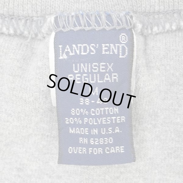 画像2: 90's LANDS' END ブランクスウェット "MADE IN USA" (2)