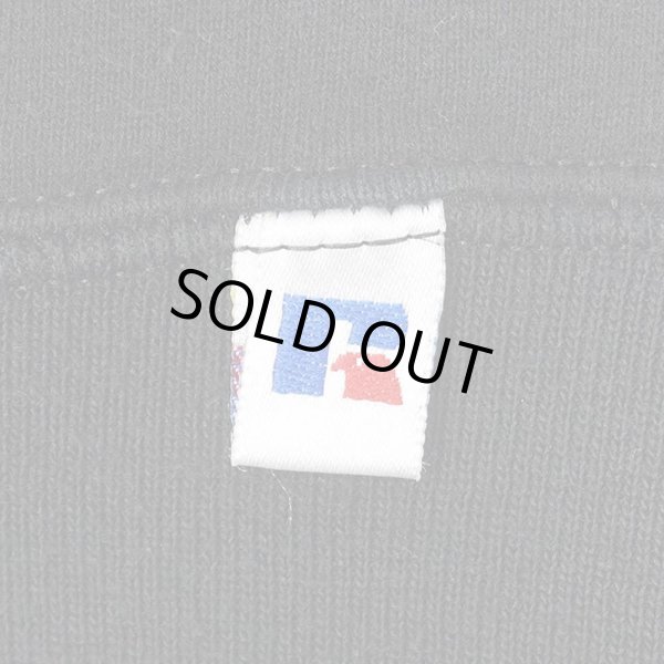 画像3: 90's RUSSELL プリントスウェット "BLACK / MADE IN USA" (3)