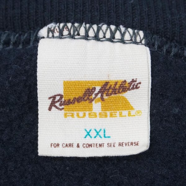 画像2: 70's ブランクスウェット "BLACK / SUPER BIG SIZE / MADE IN USA" (2)