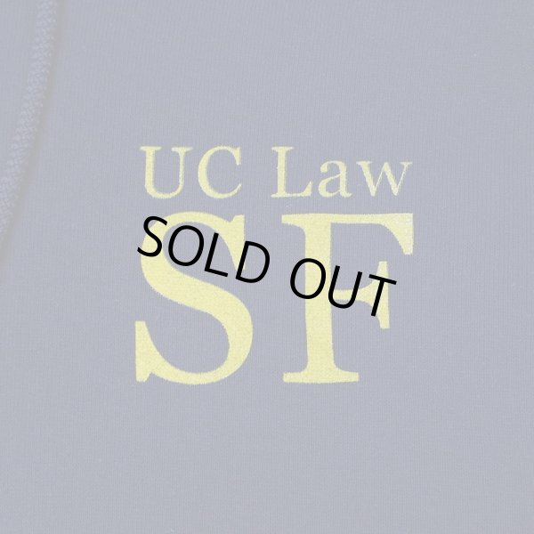 画像3: 00's RUSSELL フルジップ スウェットパーカー “UC Law SF” (3)