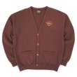 画像1: 90's B Wear スウェットカーディガン "MADE IN USA / Claymont Mustangs" (1)