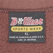 画像2: 90's B Wear スウェットカーディガン "MADE IN USA / Claymont Mustangs" (2)