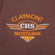 画像3: 90's B Wear スウェットカーディガン "MADE IN USA / Claymont Mustangs" (3)