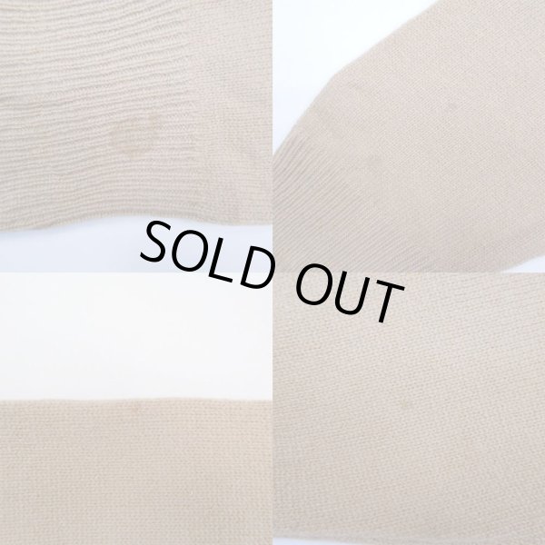 画像4: 90's Polo Ralph Lauren ニットポロシャツ "BEIGE" (4)