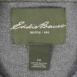 画像2: 00's Eddie Bauer 前V コットンニット (2)