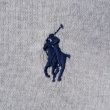 画像2: 00's Polo Ralph Lauren Vネック コットンニットベスト “GRAY” (2)