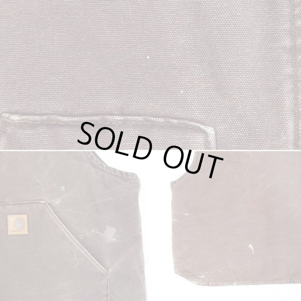 画像4: 00's Carhartt ダックベスト "V02 DKB" (4)