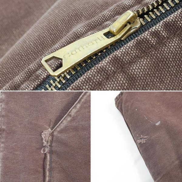 画像5: 00's Carhartt ダックベスト "V02 DKB" (5)