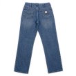 画像2: 00's Carhartt 5ポケット デニムパンツ (2)