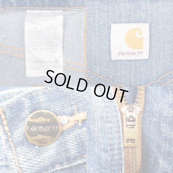 画像3: 00's Carhartt 5ポケット デニムパンツ (3)
