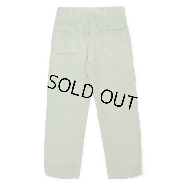 画像2: 60's unknown コットンサテン ベイカーパンツ (2)