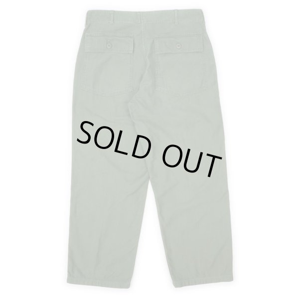 画像2: 60's US.ARMY コットンサテンベイカーパンツ (2)