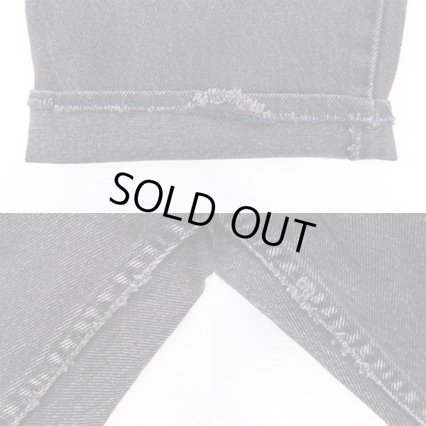 画像4: Early 00's Levi's 550 ブラックデニムパンツ "MADE IN CANADA / W33 L30" (4)