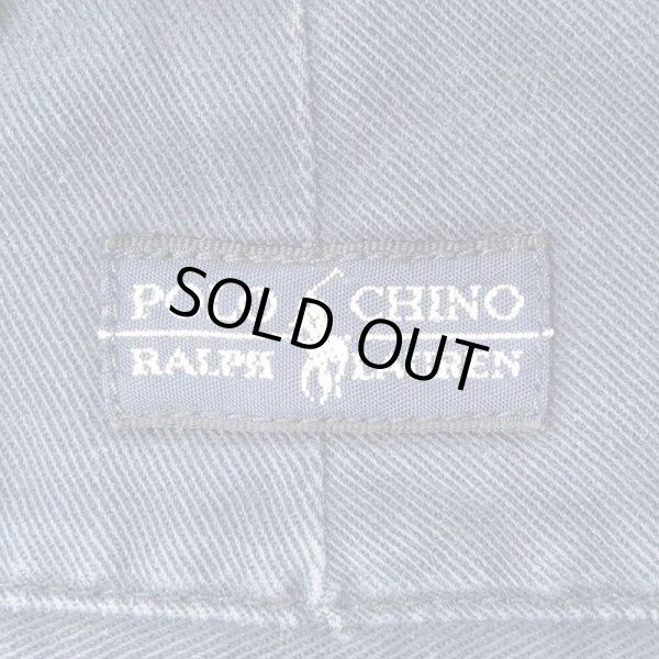 画像3: 90's Polo Ralph Lauren 2タック チノトラウザー “ANDREW PANT / NAVY” (3)