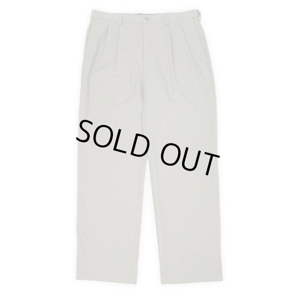 画像2: 00's HAGGAR 2タック スラックス "DEADSTOCK / W32 L32" (2)