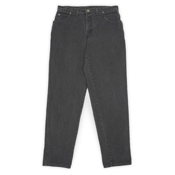 画像1: 90's LANDS' END ブラックデニムパンツ "MADE IN USA" (1)