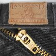 画像4: 90's LANDS' END ブラックデニムパンツ "MADE IN USA" (4)