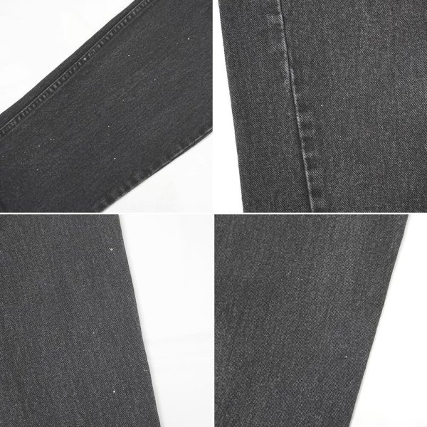 画像5: 90's LANDS' END ブラックデニムパンツ "MADE IN USA" (5)