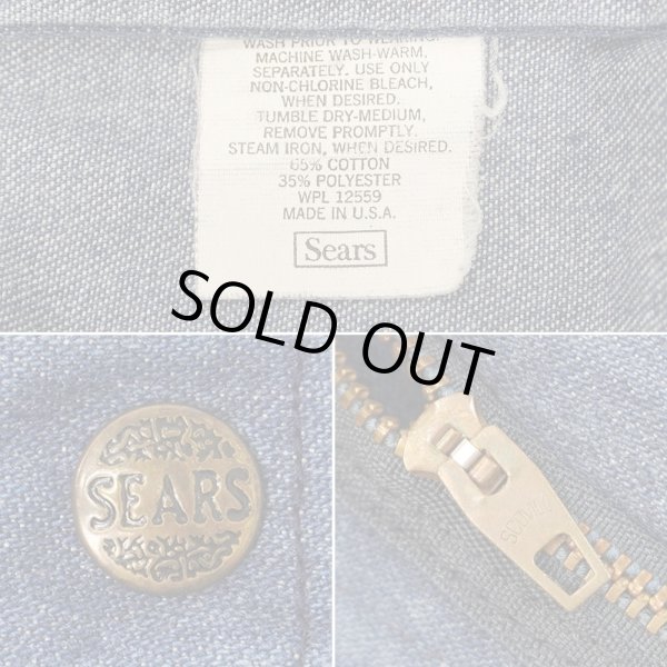 画像3: 80's Sears デニムペインターパンツ "MADE IN USA / W36 L30" (3)