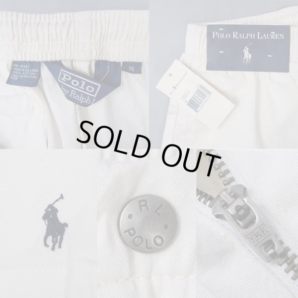画像3: 90's Polo Ralph Lauren コットンツイル イージーショーツ “DEADSTOCK” (3)