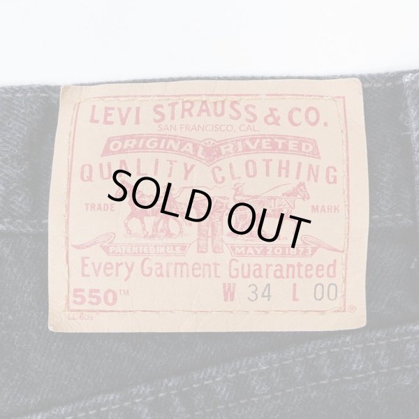 画像3: 90's Levi's 550 ブラックデニムショーツ “MADE IN USA” (3)