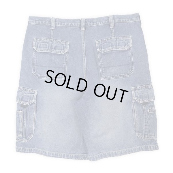画像2: 90's FADED GLORY デニムカーゴショーツ (2)