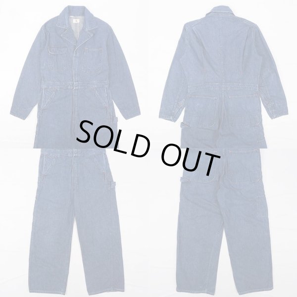 画像2: 60's BLUE BELL デニムオールインワン (2)