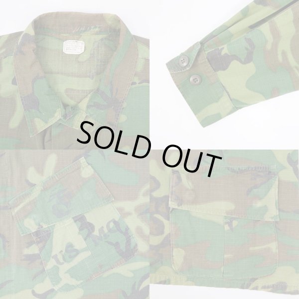 画像3: 60's USMC ERDL ジャングルファティーグジャケット “LARGE-LONG” (3)