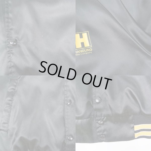 画像4: 90's P&H ナイロンサテンスタジャン "MADE IN USA" (4)