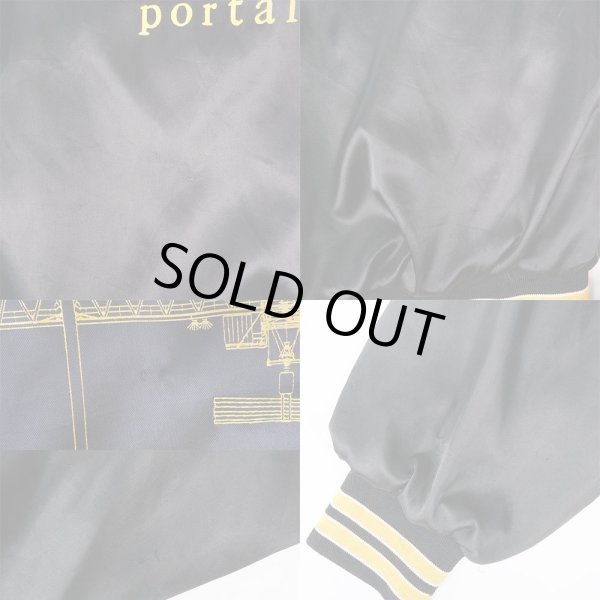 画像5: 90's P&H ナイロンサテンスタジャン "MADE IN USA" (5)