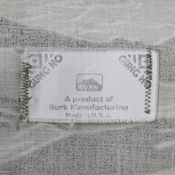 画像3: 90's Burk Manufacturing タイガーストライプカモ柄 BDUジャケット "MADE IN USA" (3)