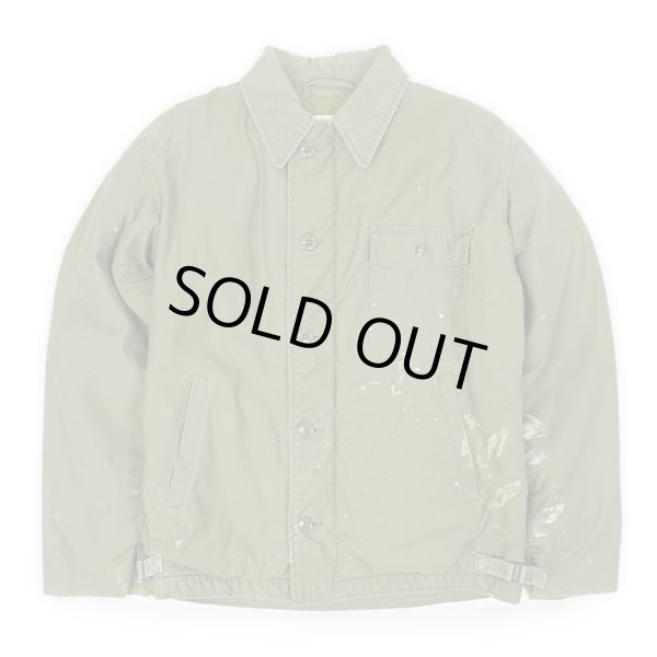 画像2: 80's US.NAVY A-2 デッキジャケット "MEDIUM" (2)