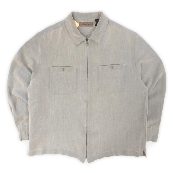 画像1: 00's AXIST レーヨンシャツジャケット (1)