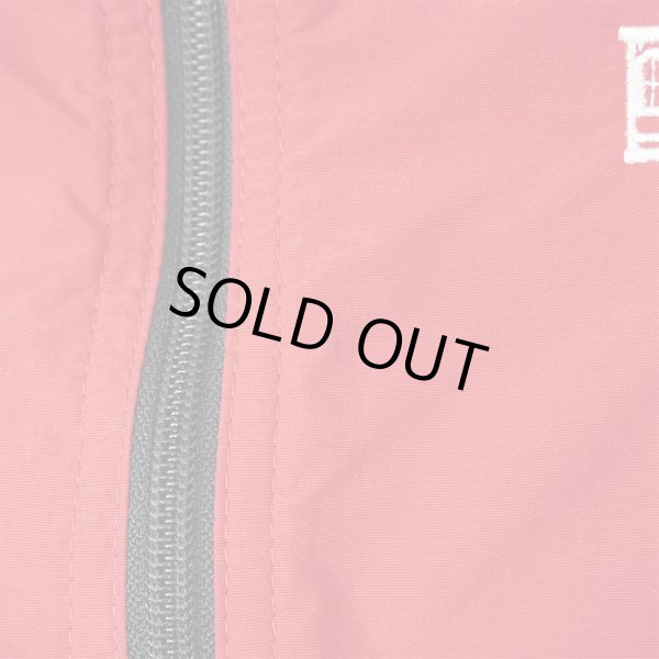 画像4: 90's L.L.Bean パッカブル ナイロンアノラックパーカー "RED / 企業ロゴ刺繍" (4)