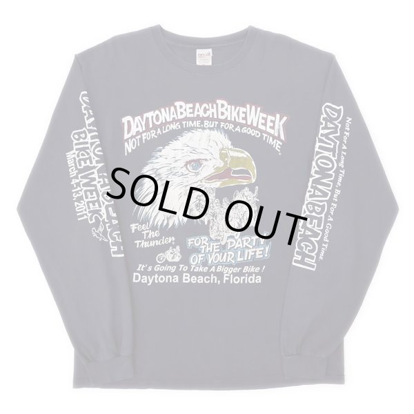 画像1: 00's DAYTONA BEACH BIKE WEEK L/S Tシャツ (1)