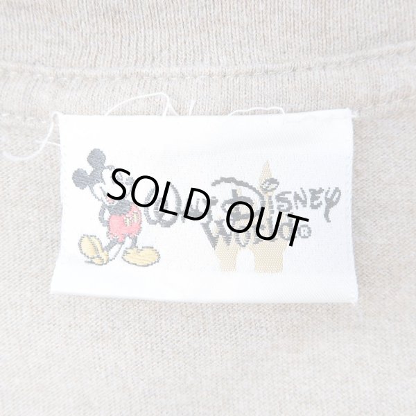 画像2: 90-00's Disney ポケットTシャツ "HEATHER BROWN" (2)