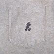 画像3: 90-00's Disney ポケットTシャツ "HEATHER BROWN" (3)