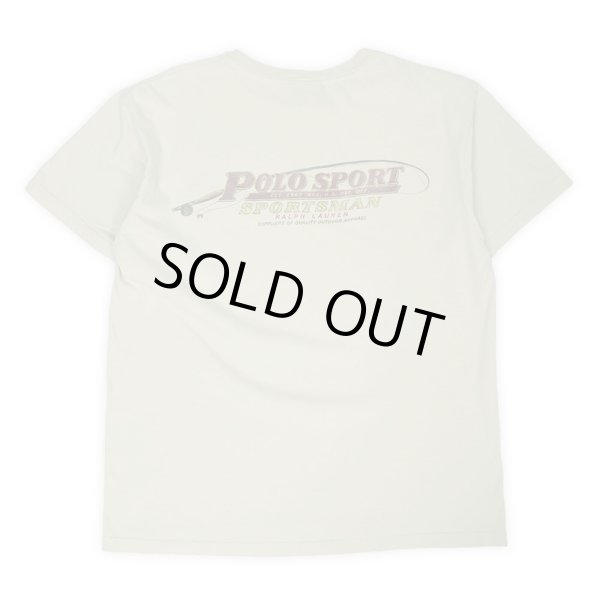 画像2: 90's POLO SPORT ポケットTシャツ "SPORTSMAN / MADE IN USA" (2)