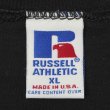 画像2: 90's RUSSELL ブランクTシャツ "HIGH COTTON / MADE IN USA / BLACK" (2)