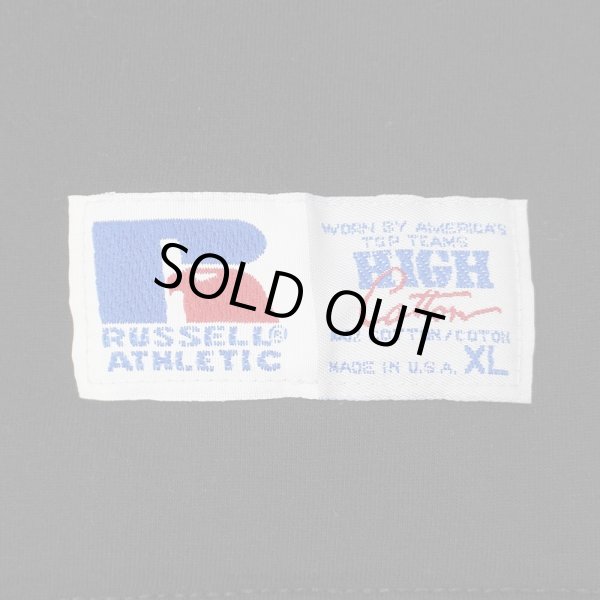 画像3: 90's RUSSELL ブランクTシャツ "HIGH COTTON / MADE IN USA / BLACK" (3)