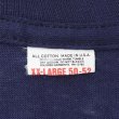 画像2: 70's Fruit of the loom ポケットTシャツ "DEADSTOCK / NAVY / MADE IN USA" (2)