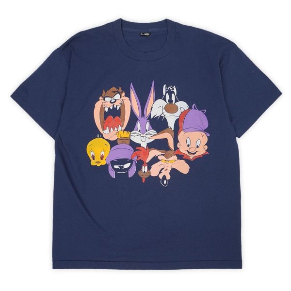 画像1: 90's LOONEY TUNES キャラクタープリントTシャツ (1)