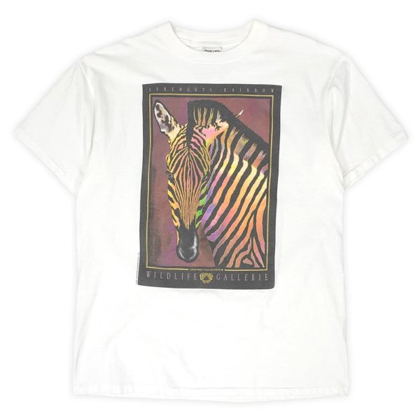 画像1: 90's Lifeforms Naturewear アニマルプリントTシャツ "ONEITA body" (1)