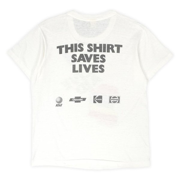 画像2: 80's LIVE AID 両面プリントTシャツ "MADE IN USA" (2)